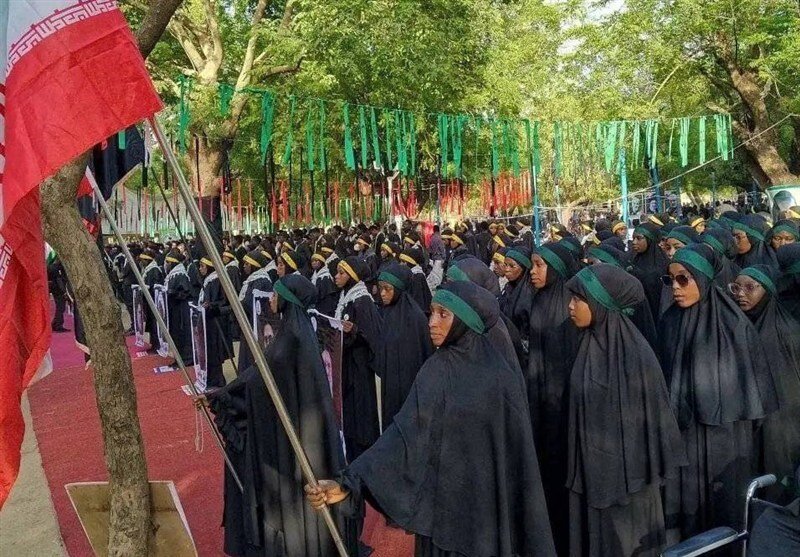 Farewell cerwmony for martyred Iran's Leader in Nigeria