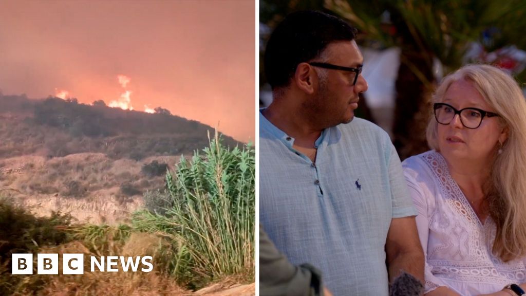 ‘We escaped Spanish wildfire, but our friends lost their lives’