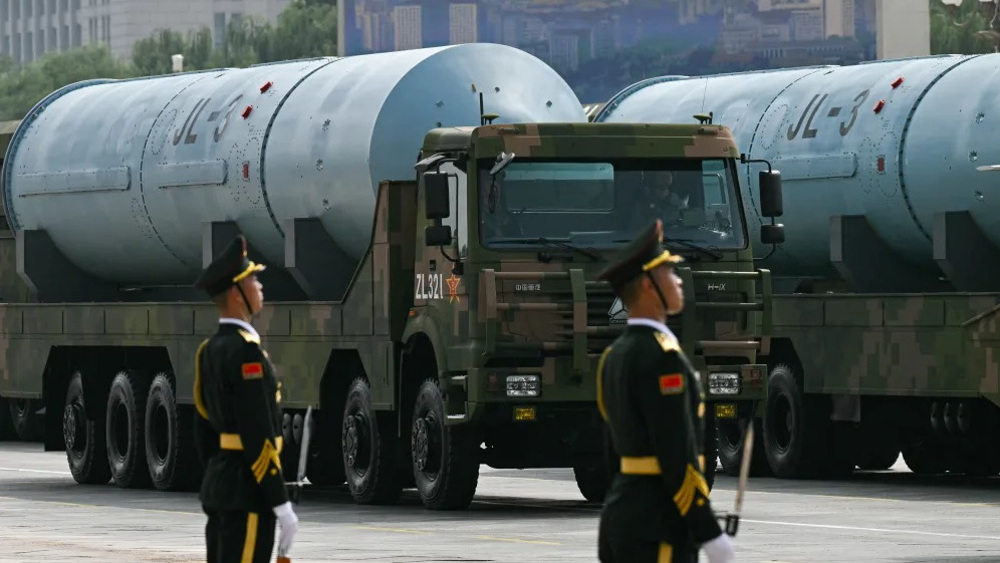 China test-fires nuclear-capable missile from submarine into Pacific Ocean