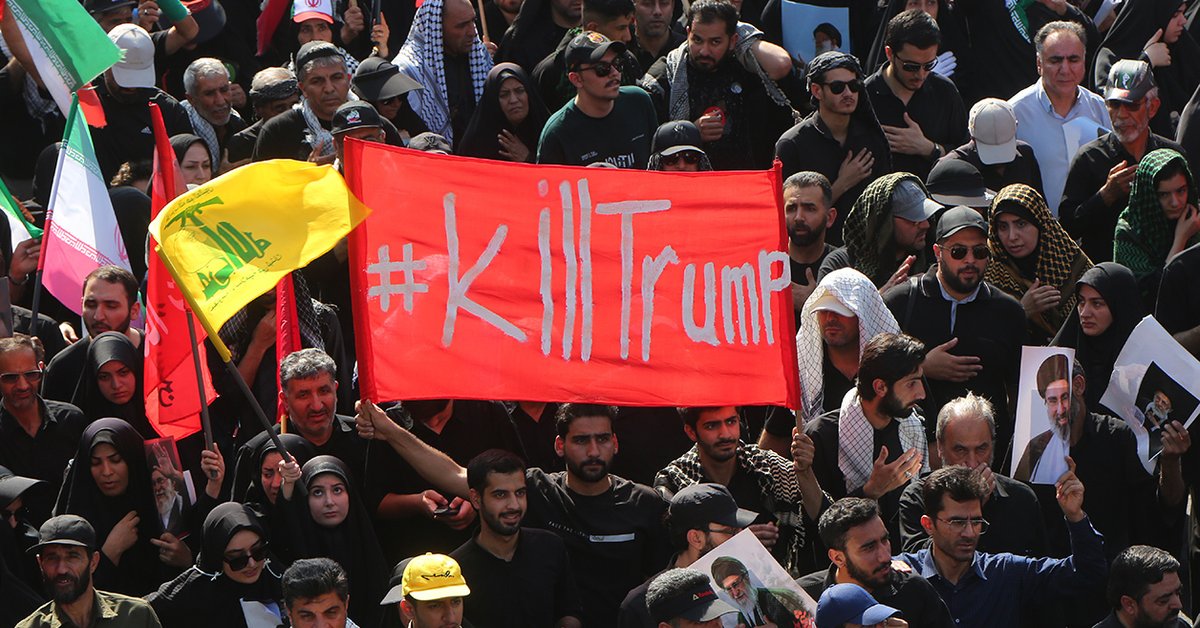 Revenge rhetoric dominates Khamenei funeral despite US talks push