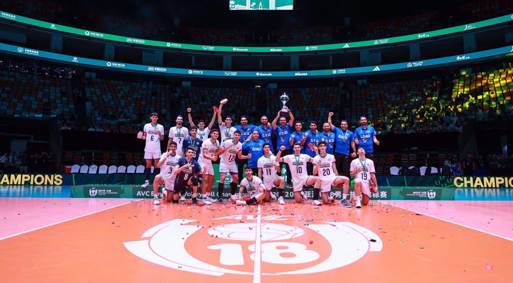 Iran clinches 2026 Asian boys U18 volleyball title with victory over Japan