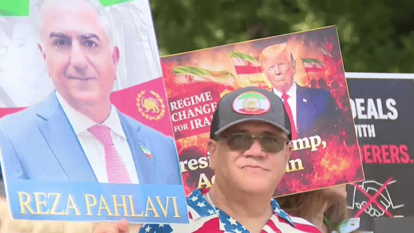 Iranian-Americans rally at Texas Capitol for “Free Iran” on Fourth of July